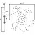 Frez tarczowy Belmash 12mm