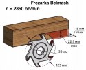 Frez tarczowy Belmash 12mm